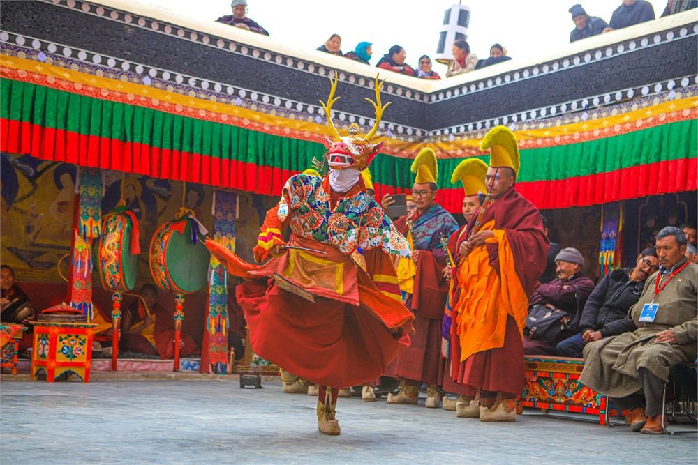 Quiet winter monasteries of Ladakh